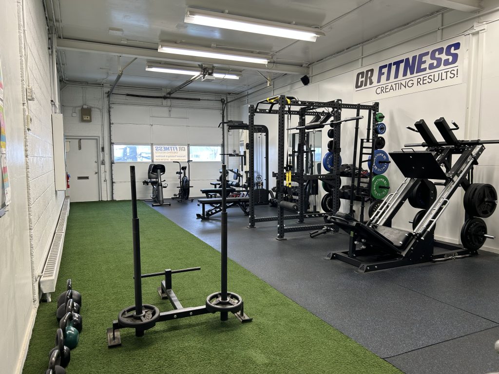 Inside CR Fitness private personal training studio in Wyckoff NJ