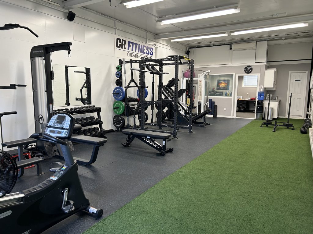 Private one-on-one personal training studio at CR Fitness in Wyckoff NJ